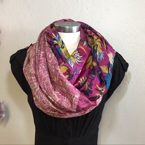 Silk Infinity Scarf